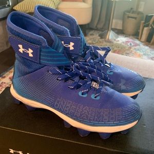 Under Armor football cleats unisex size 4.5y
